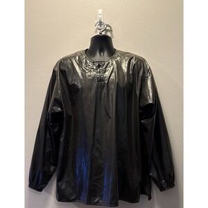 VTG Wilson Baseball Warm Up Shirt Men's XL Reflective‎ Manager player MLB Retro